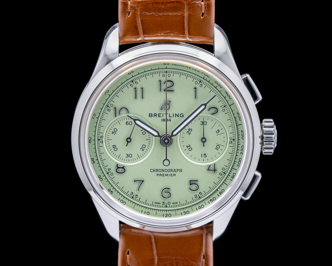 Breitling Premier B09 Chronograph 40 Pistachio