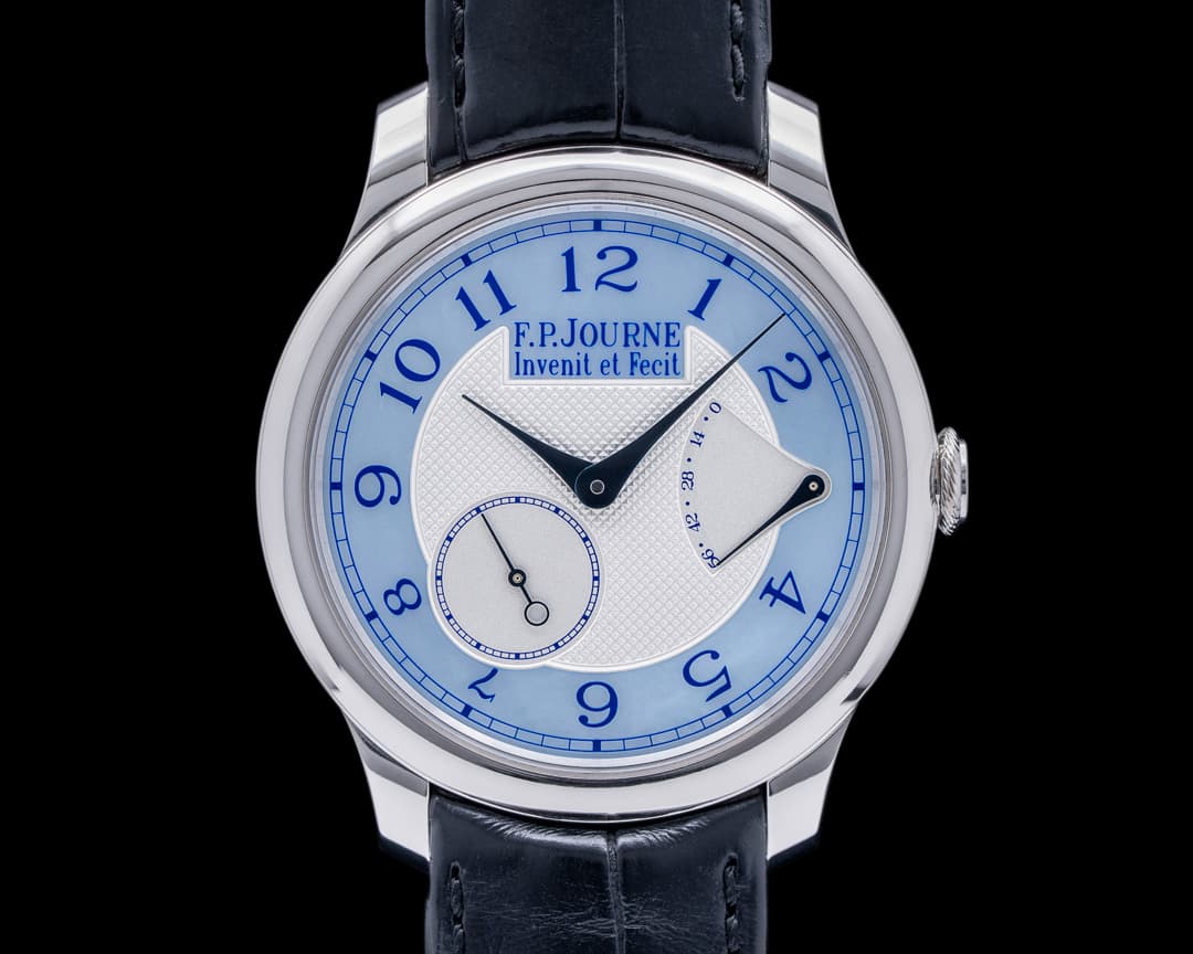 F. P. Journe Chronometre Souverain Nacre Platinum 40MM MOP Dial