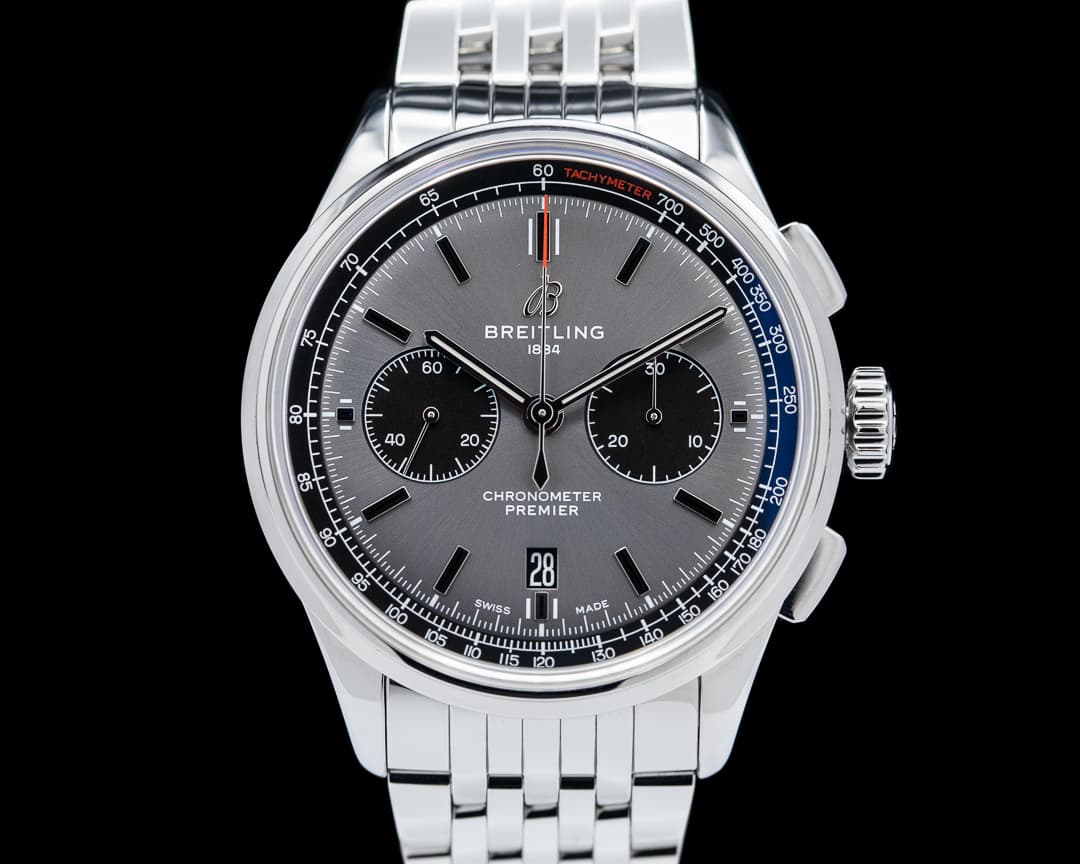 Breitling Premier B01 Chronograph Grey Dial 42 SS
