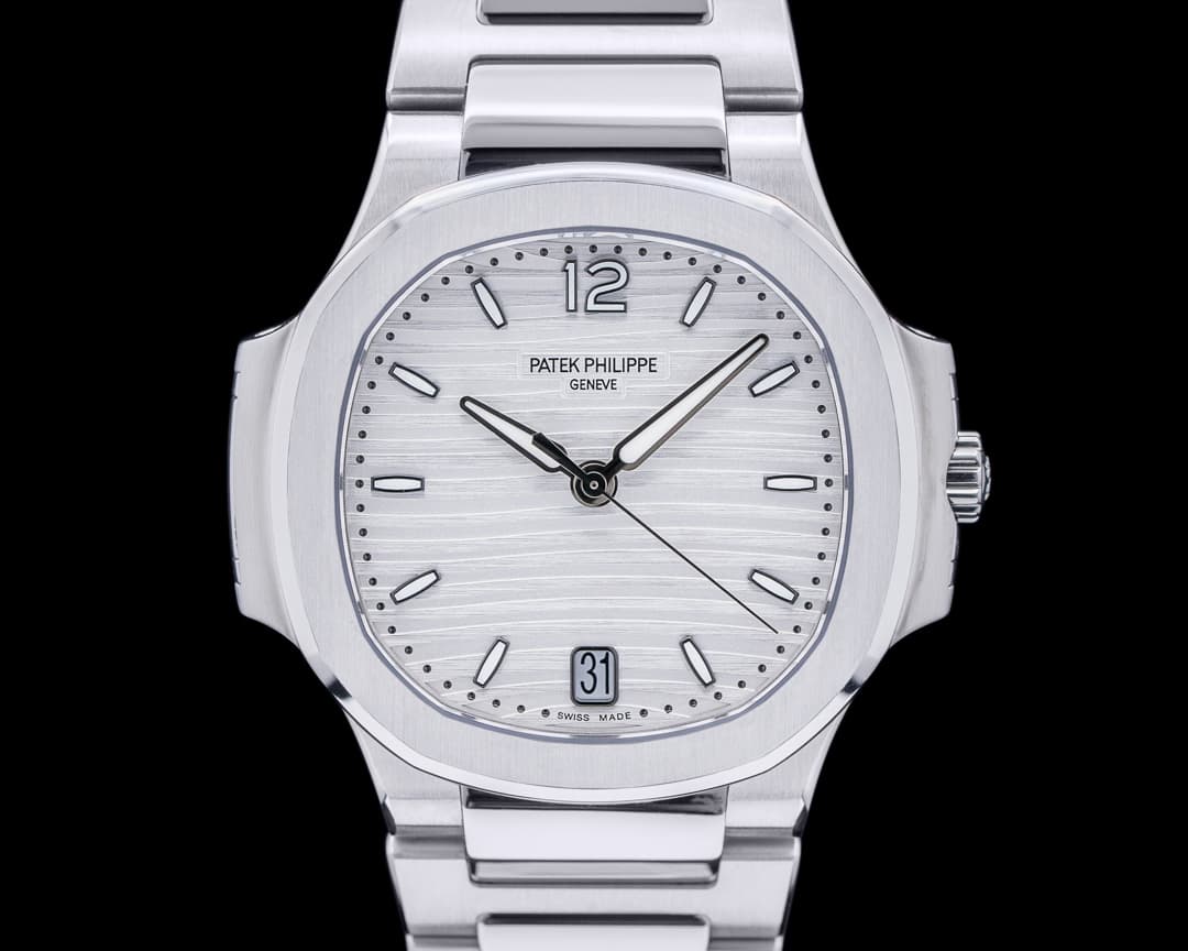 Patek Philippe Nautilus Ladies Automatic SS White Dial