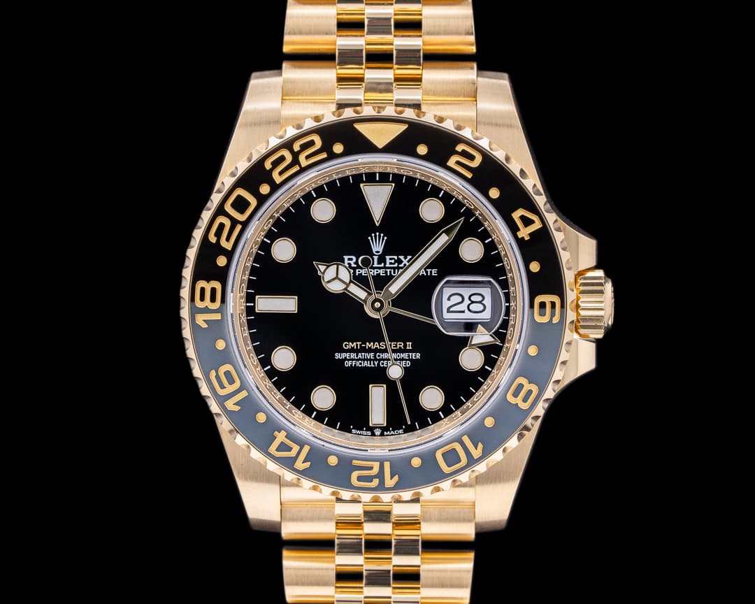 Rolex GMT Master II 126718 18K Yellow Gold NEW MODEL 