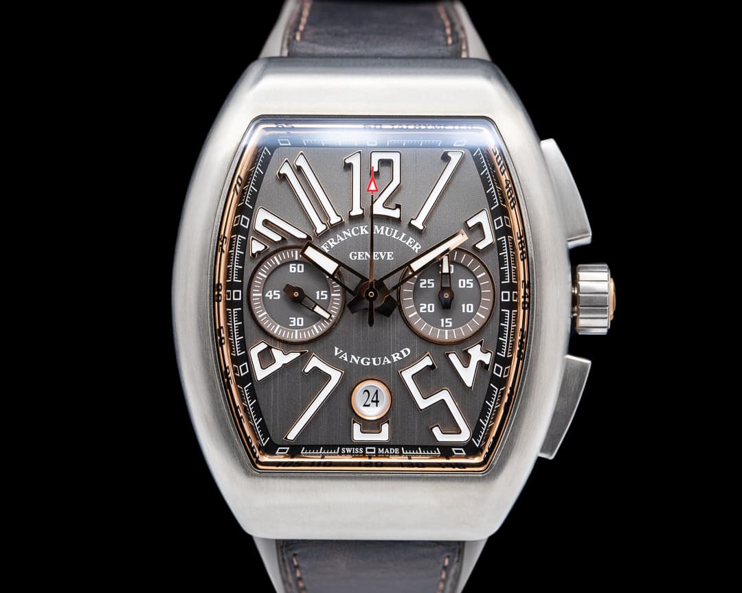 Franck Muller Vanguard Chronograph Titanium / 18k RG