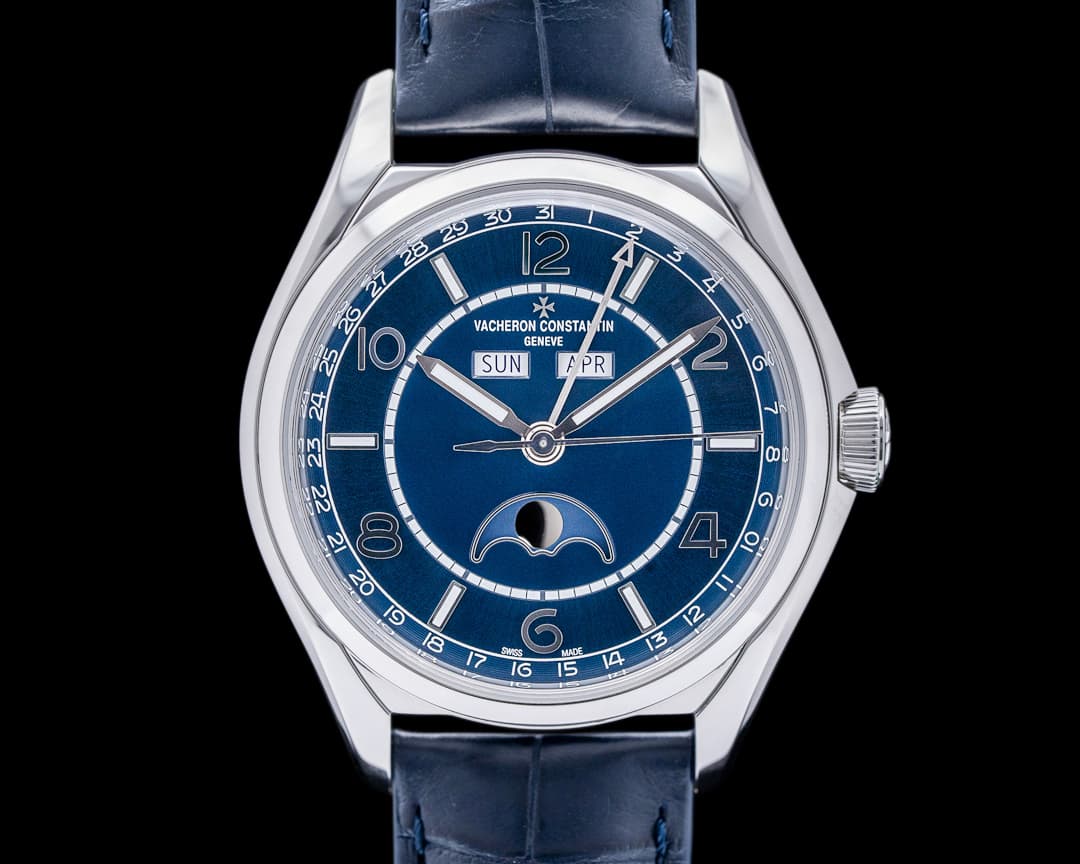 Vacheron Constantin Fiftysix Complete Calendar SS Blue Dial