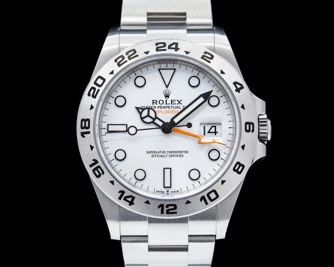 Rolex Explorer II 226570 White Dial SS