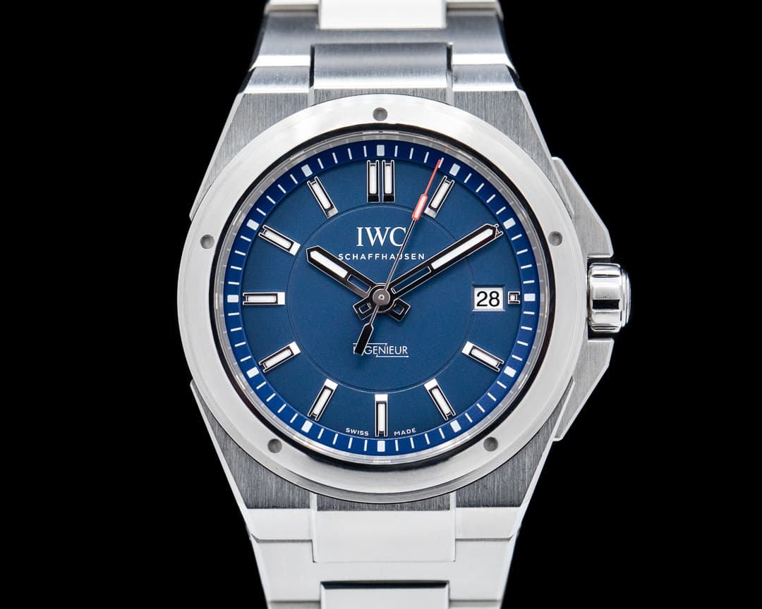 IWC Ingenieur Laureus Blue Dial Limited SS