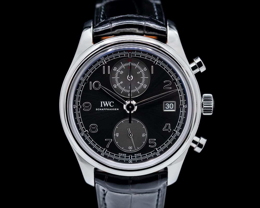 IWC Portuguese Chronograph Classic SS / Grey Dial 