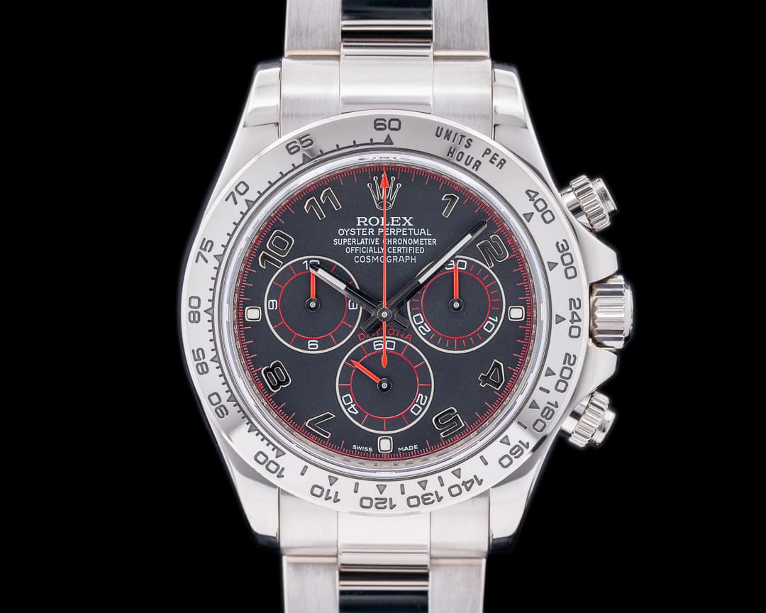 Rolex Daytona 116509 Slate Arabic Racing Dial 18K White Gold