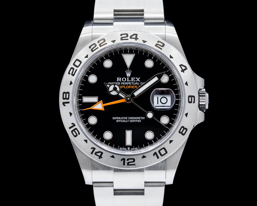 Rolex Explorer II 226570 Black Dial SS 