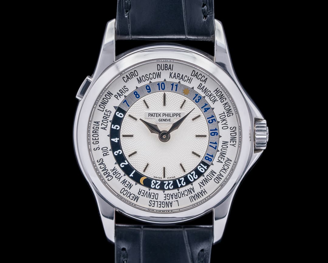 Patek Philippe World Time 18K White Gold 