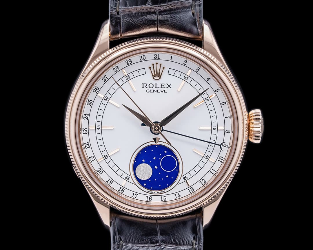 Rolex Cellini Moonphase 50535 18K Rose Gold