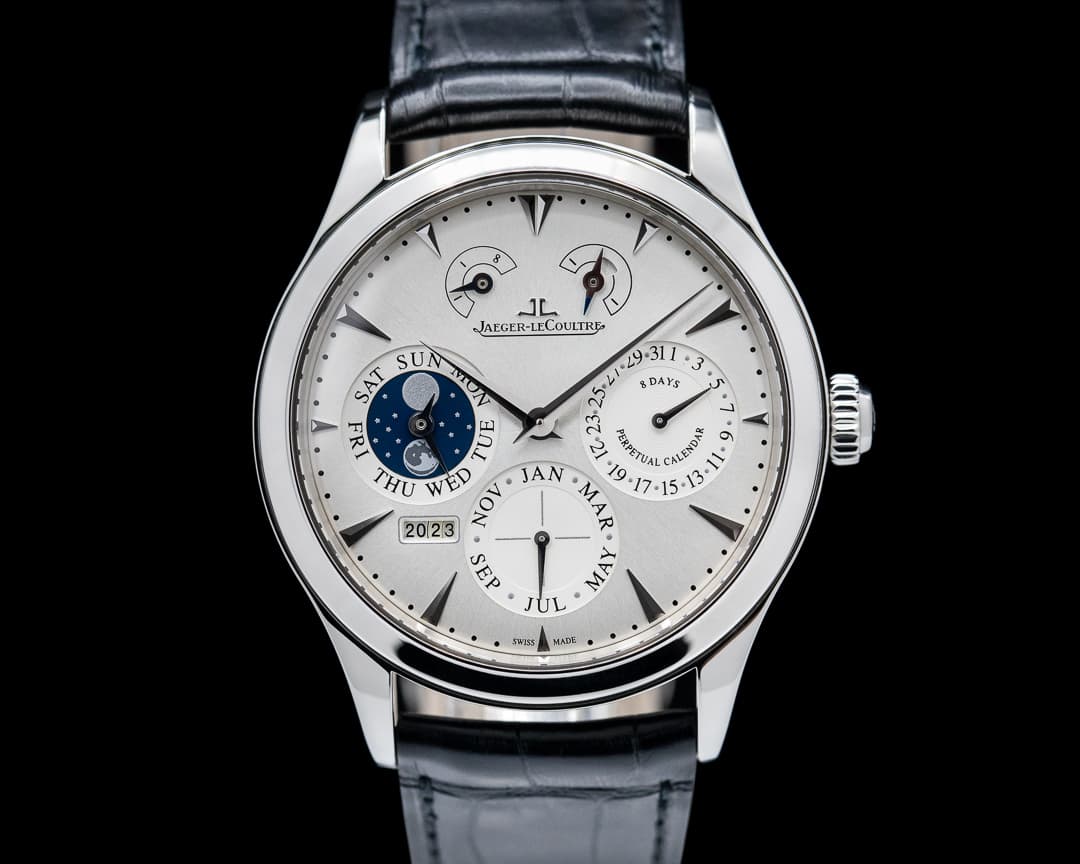Jaeger LeCoultre Master 8 Days Perpetual Calendar SS 