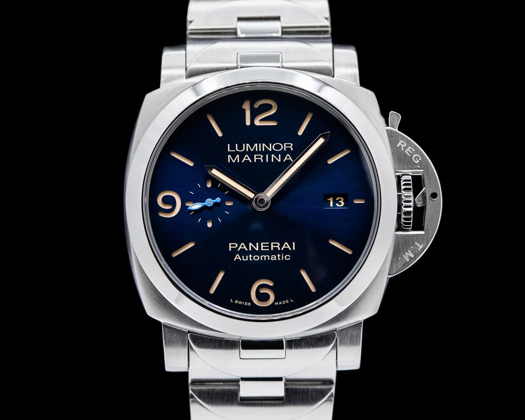 Panerai 1950 Luminor Marina 1950 "Ginza Boutique" SS Blue Dial 44MM Limited