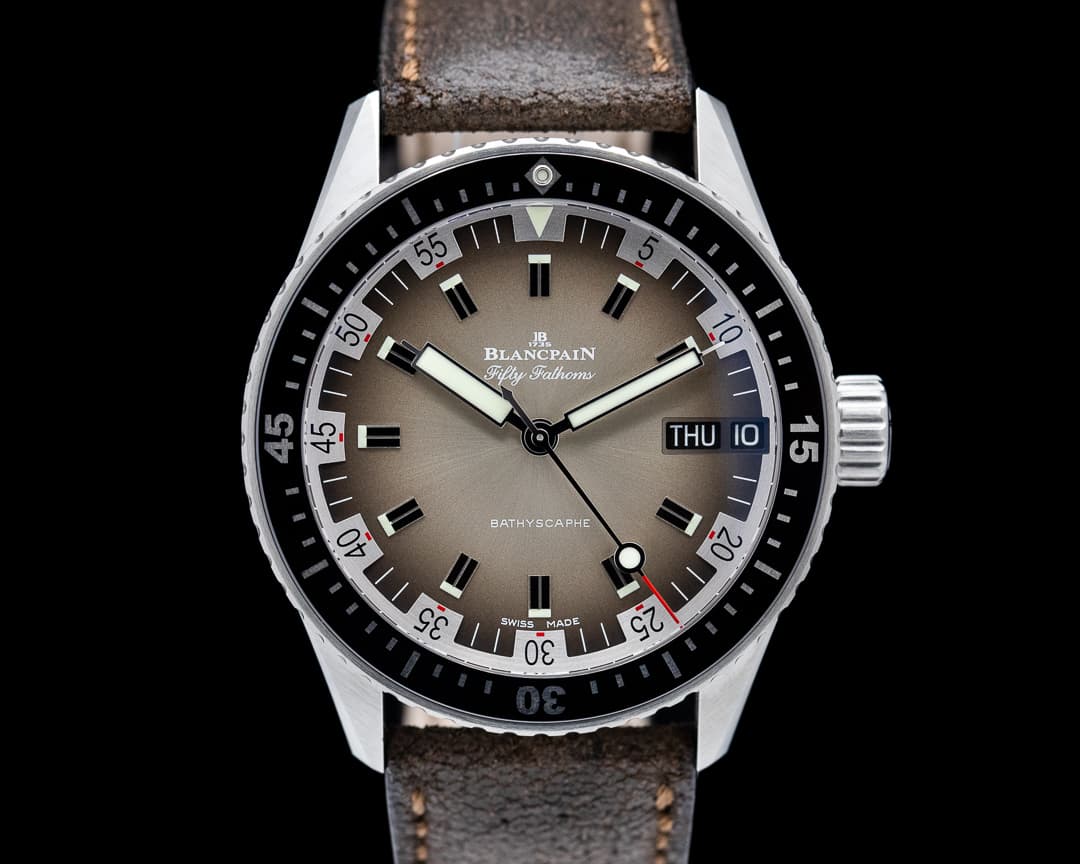 Blancpain Fifty Fathoms Bathyscaphe Day Date Desert Edition LE