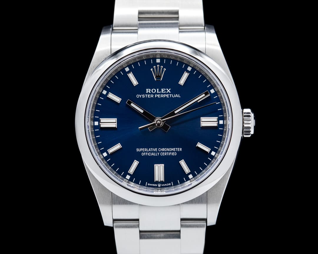 Rolex Oyster Perpetual 126000 36MM SS Blue Dial 2021