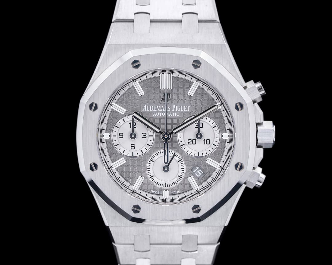 Audemars Piguet Royal Oak 26715ST Chronograph Grey Dial SS 38MM 