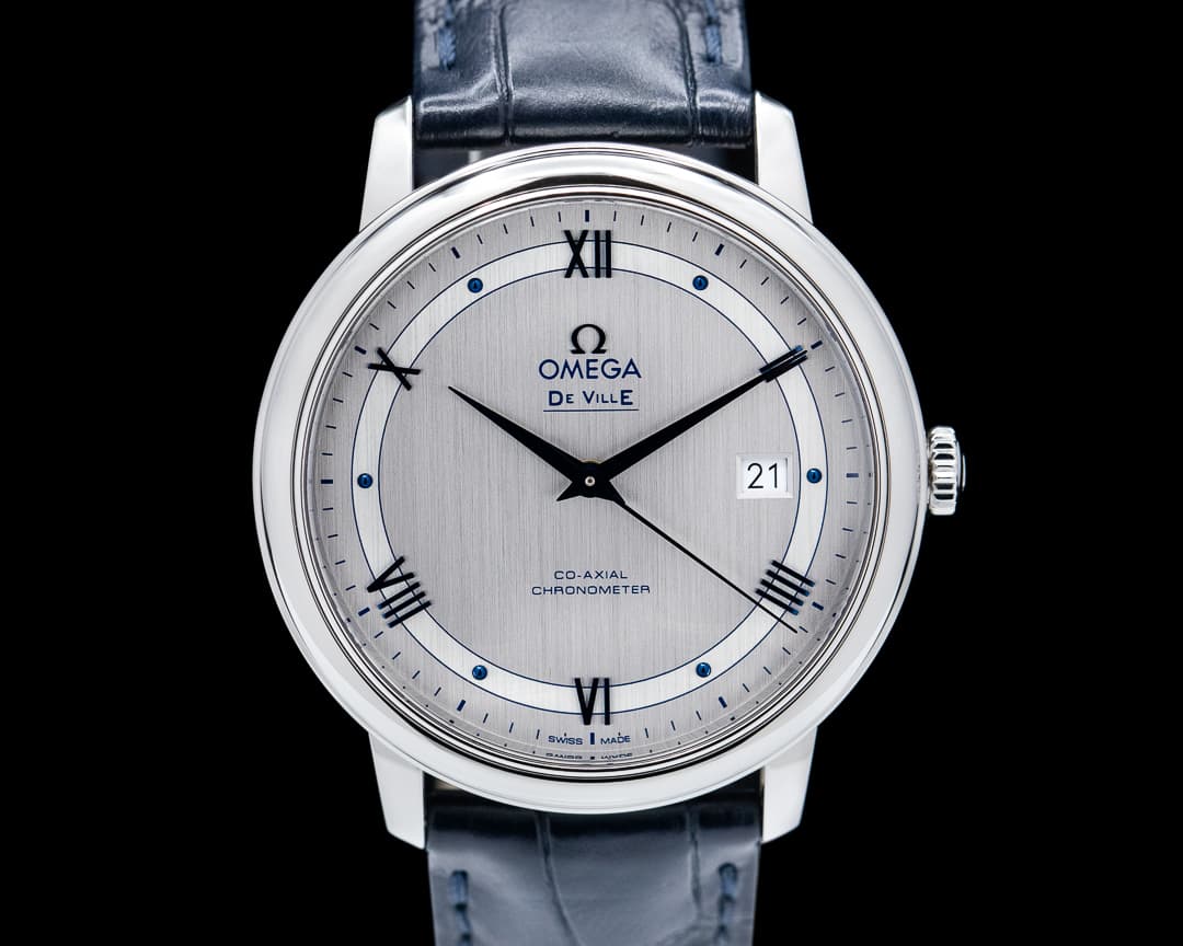 Omega DeVille Prestige Steel
Silver Dial
