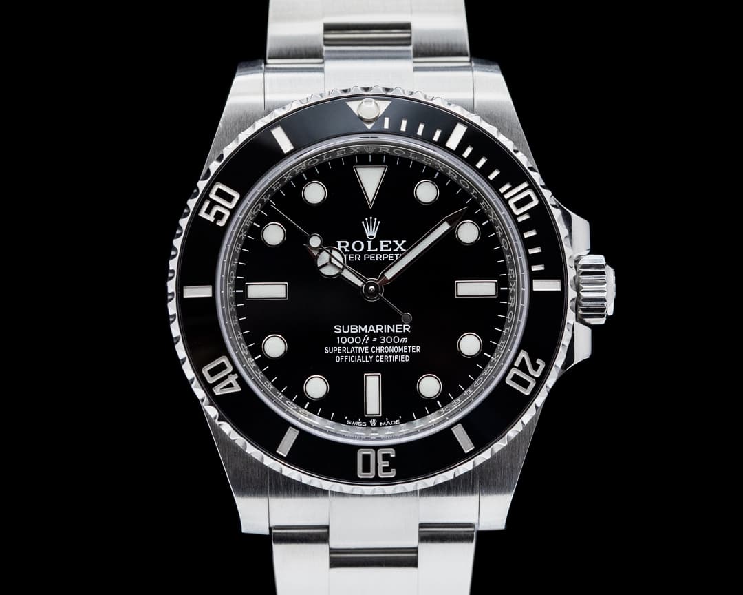 Rolex Submariner 124060 No Date Ceramic Bezel 41MM 