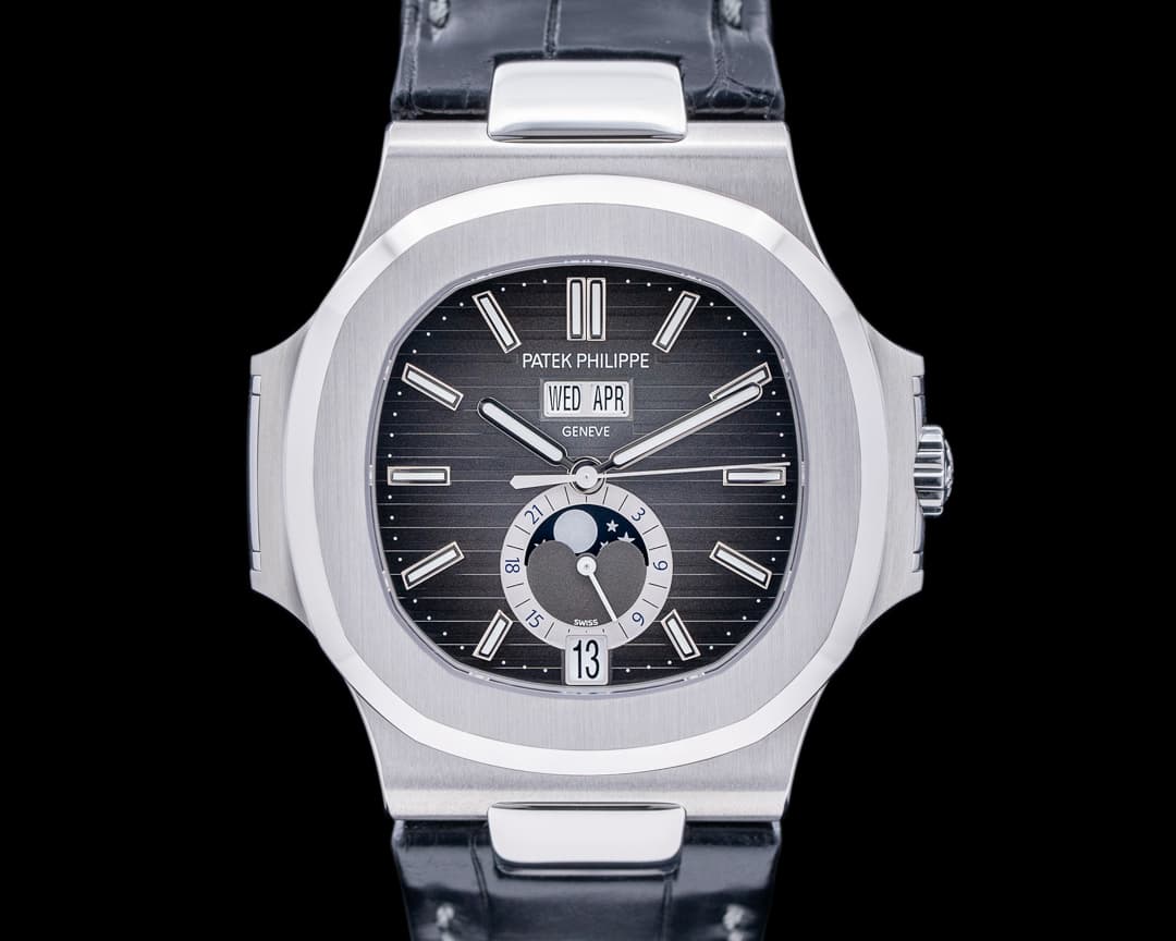Patek Philippe Nautilus Annual Calendar 5726 Moon SS Grey Dial UNWORN
