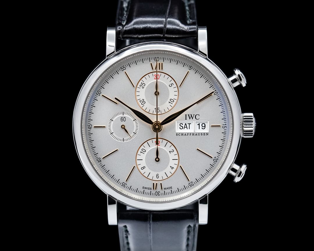 IWC Portofino Chronograph SS Silver Dial 2020