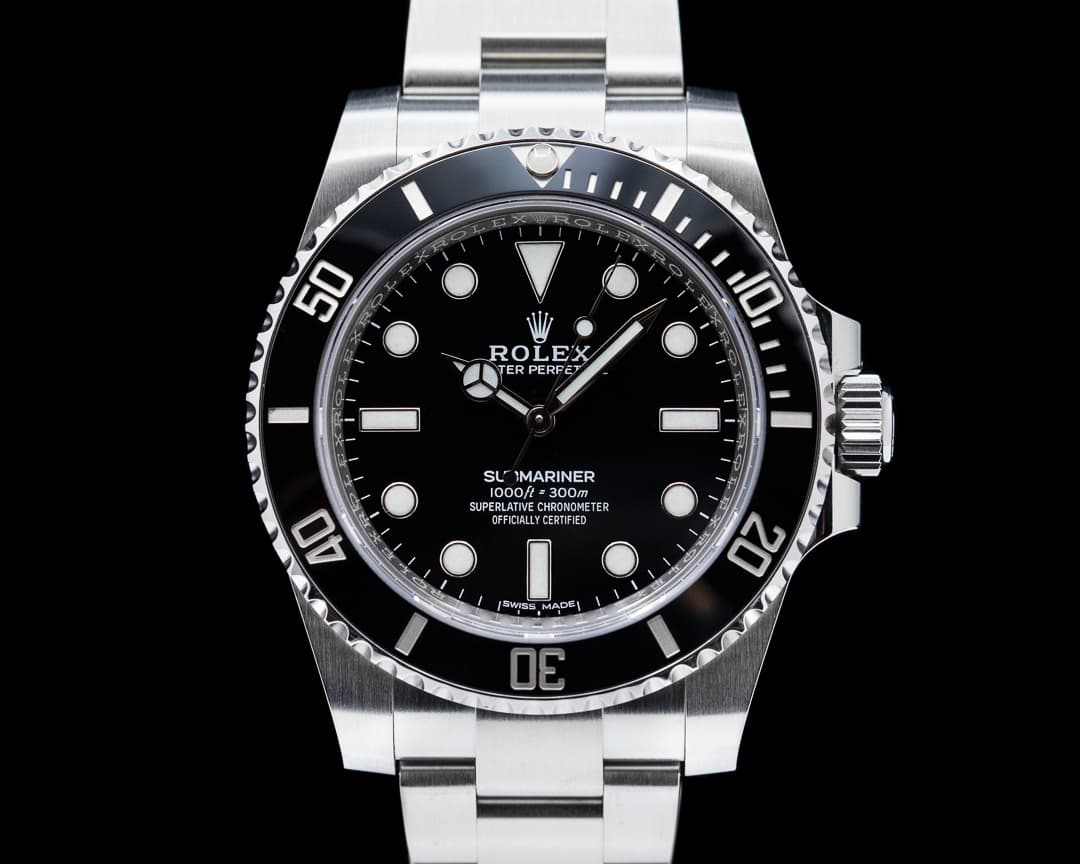 Rolex Submariner No Date Ceramic Bezel SS 2018