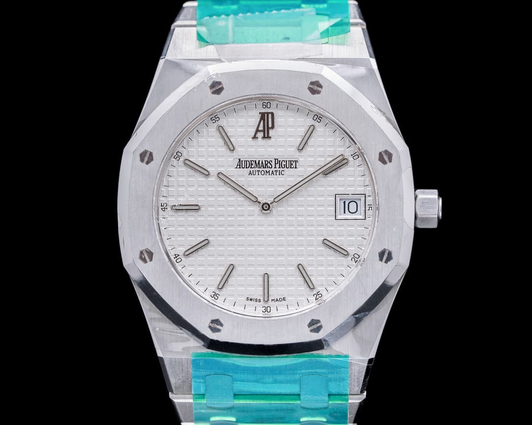 Audemars Piguet Royal Oak 15202ST"Jumbo" White Dial UNWORN STICKERED 