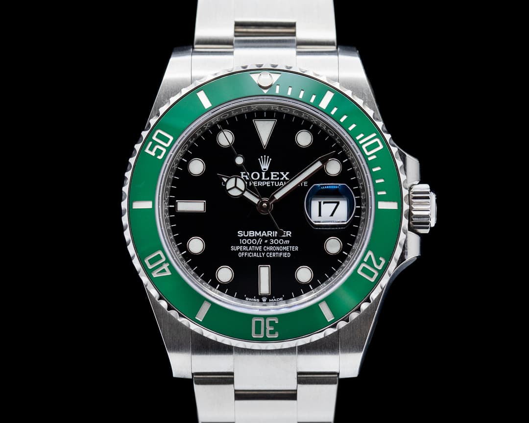Rolex Submariner Date 126610LV Kermit GREEN Ceramic Bezel 41MM 2021 UNWORN