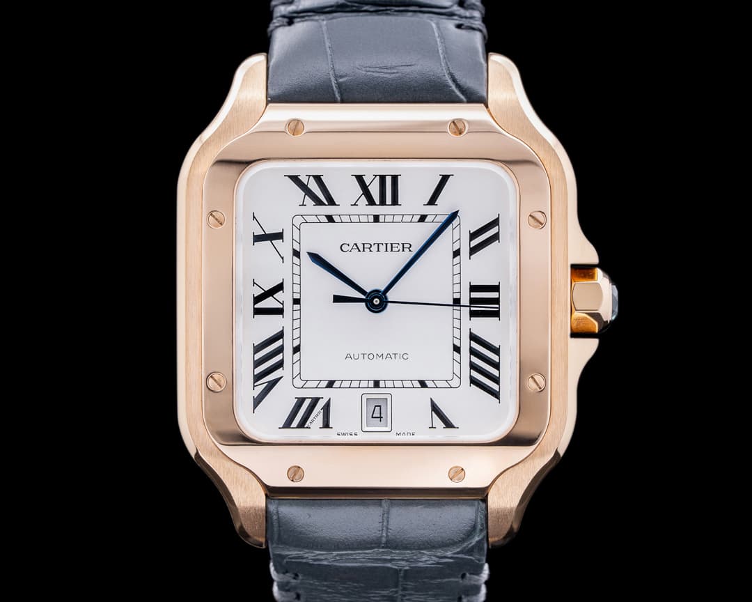 Cartier Santos Large 18K Yellow Gold Automatic 2022