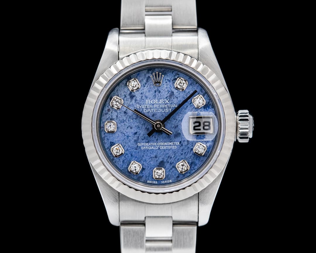 Rolex Ladies Datejust Sodalite Diamond Dial