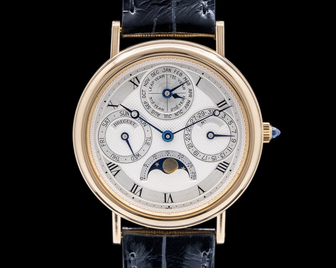 Breguet Classique Perpetual Calendar 18K Yellow Gold Early Example