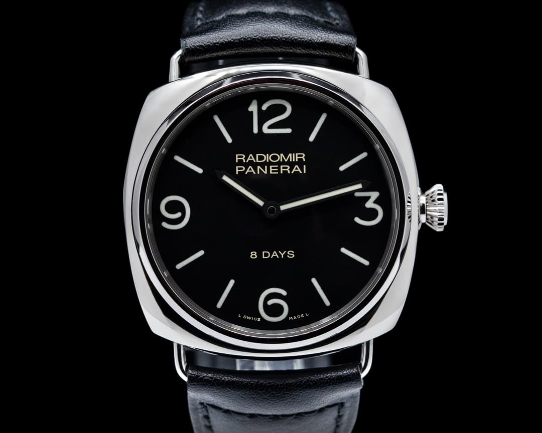 Panerai Radiomir 8 Days Manual Wind Stainless Steel