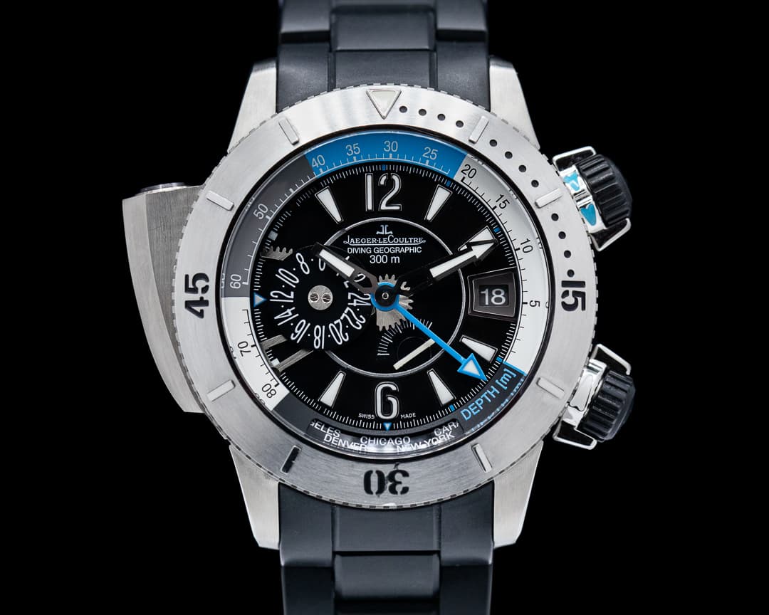 Jaeger LeCoultre Master Compressor Diving Pro Geographic Titanium