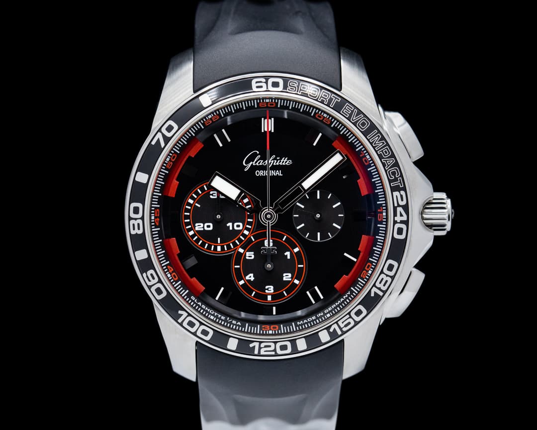 Glashutte Original Sport Evolution Impact Chronograph SS