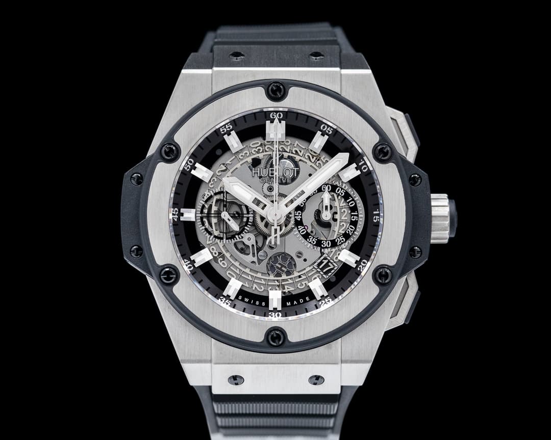 Hublot King Power Unico Chronograph Titanium / Rubber