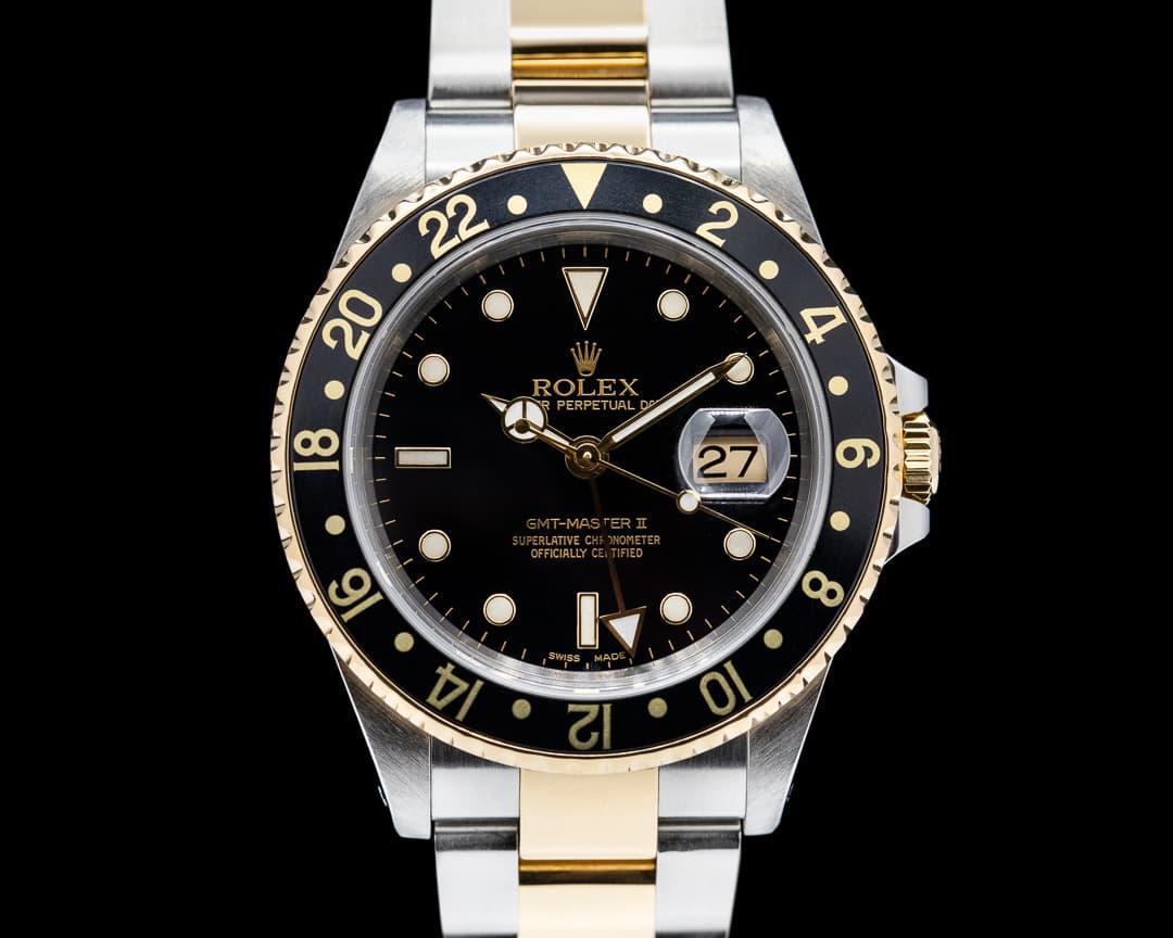Rolex GMT Master II 18K / SS Full Set 2004