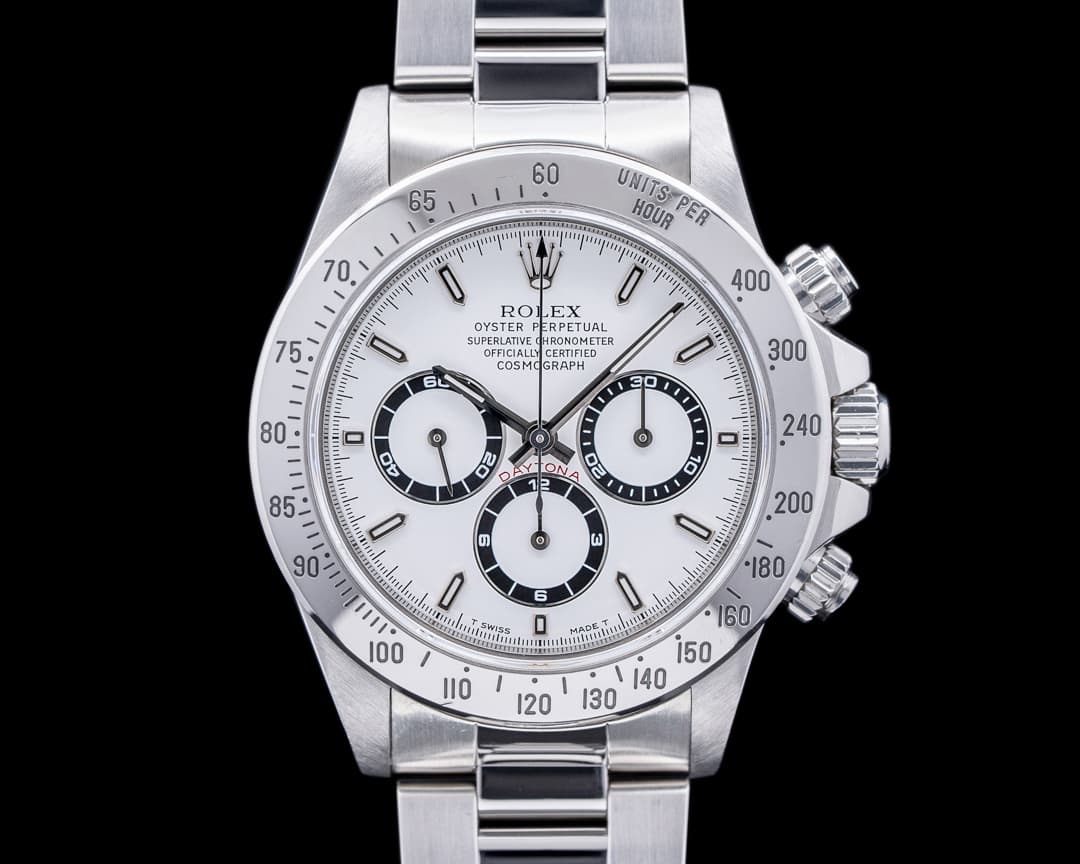 Rolex Daytona SS White Dial Zenith U Series 1998 VERY SHARP