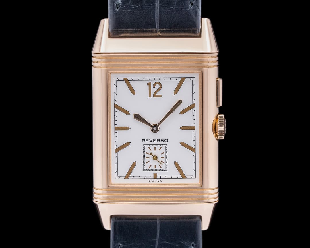 Jaeger LeCoultre Grande Reverso Ultra Thin Duoface 18K Rose Gold 
