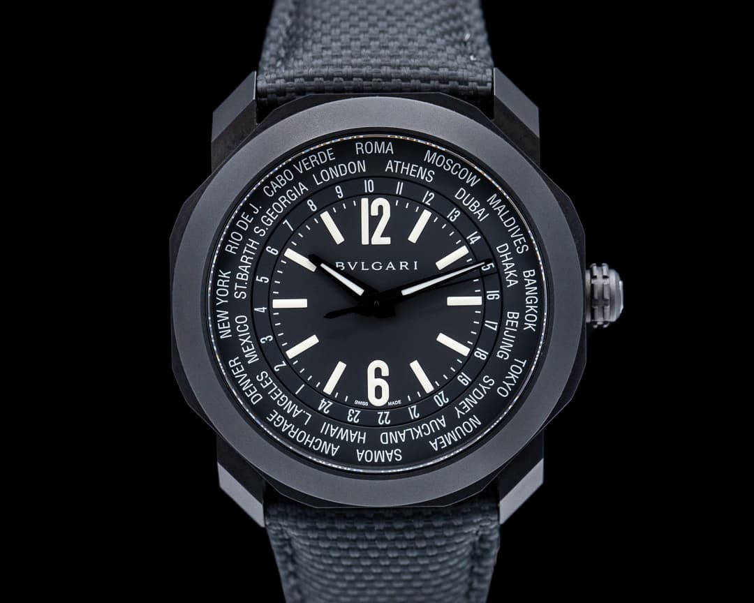 Bulgari Octo Roma WorldTimer Black DLC Automatic 40MM 2023
