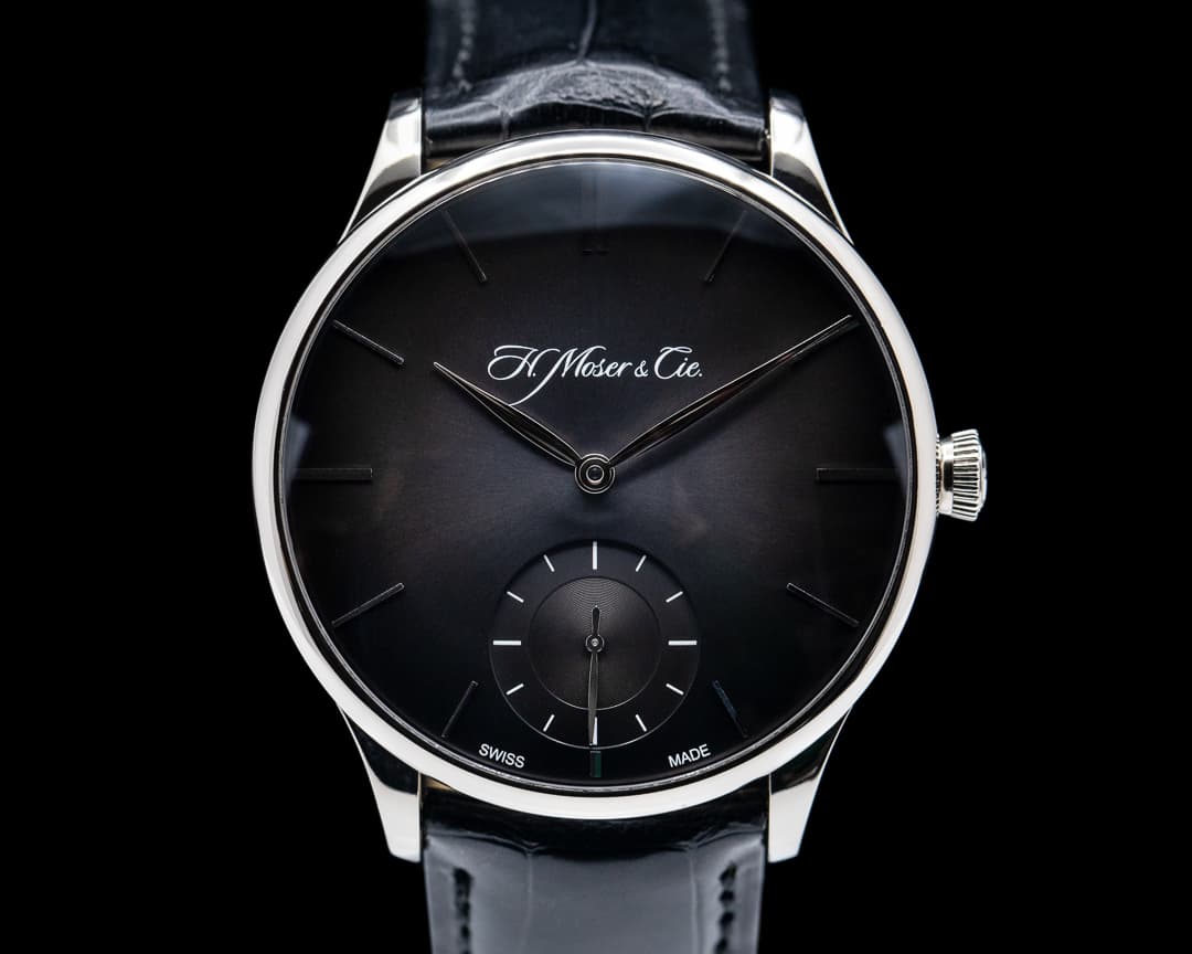 H. Moser and Cie. Venturer Small Seconds 18k White Gold 