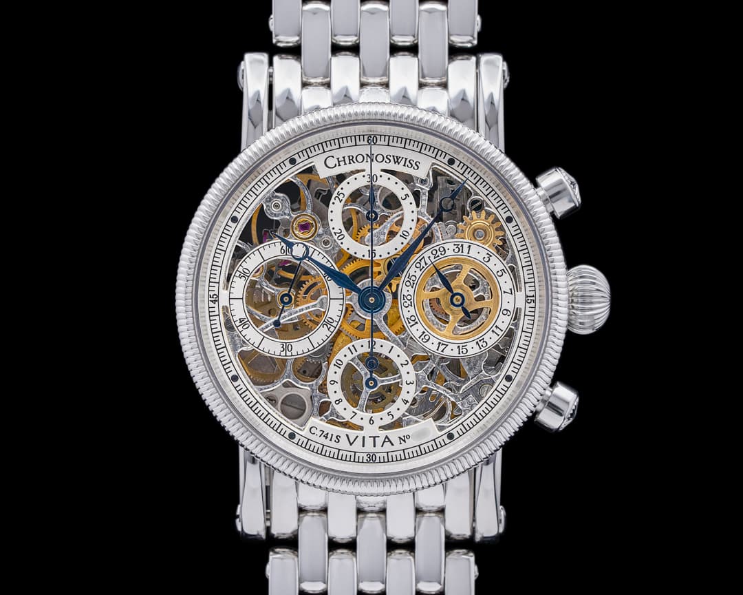Chronoswiss Opus Vita Skeleton Chronograph SS/Bracelet