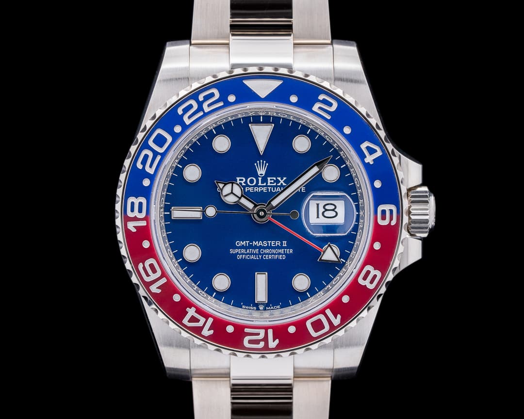 Rolex GMT Master II 126719 Ceramic Pepsi 18k Blue Dial 2023