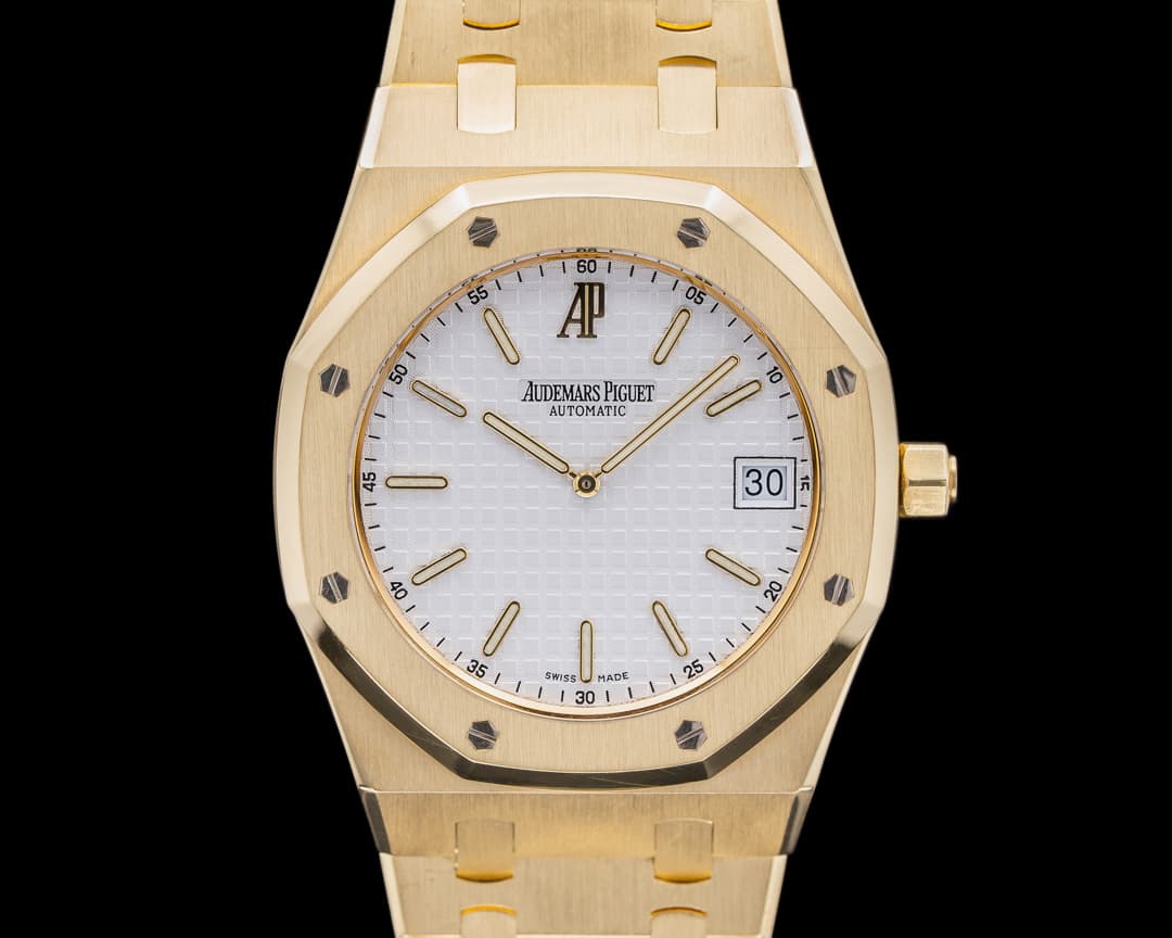 Audemars Piguet Royal Oak Jumbo 15202BA 18k Yellow Gold FULL SET