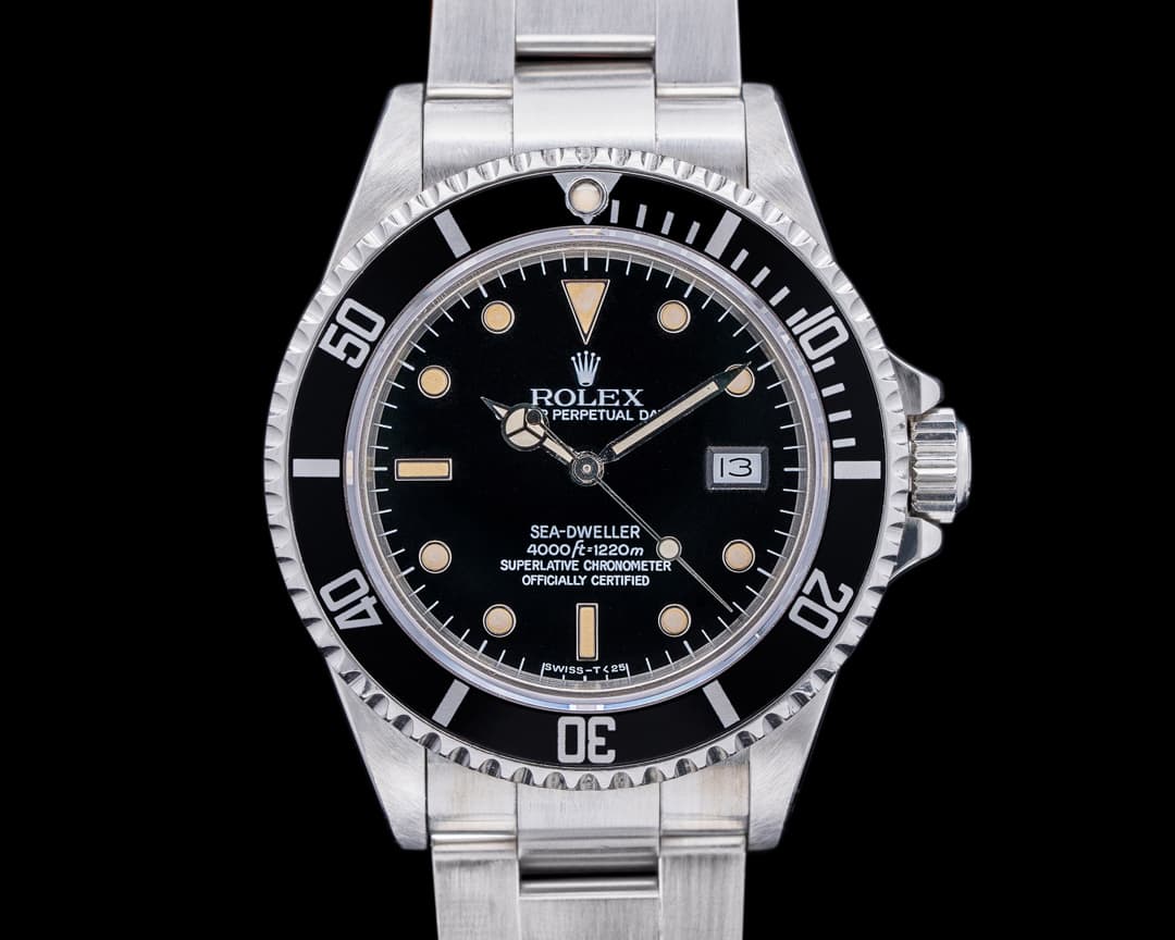 Rolex Vintage 16660 Sea Dweller FULL SET 1989