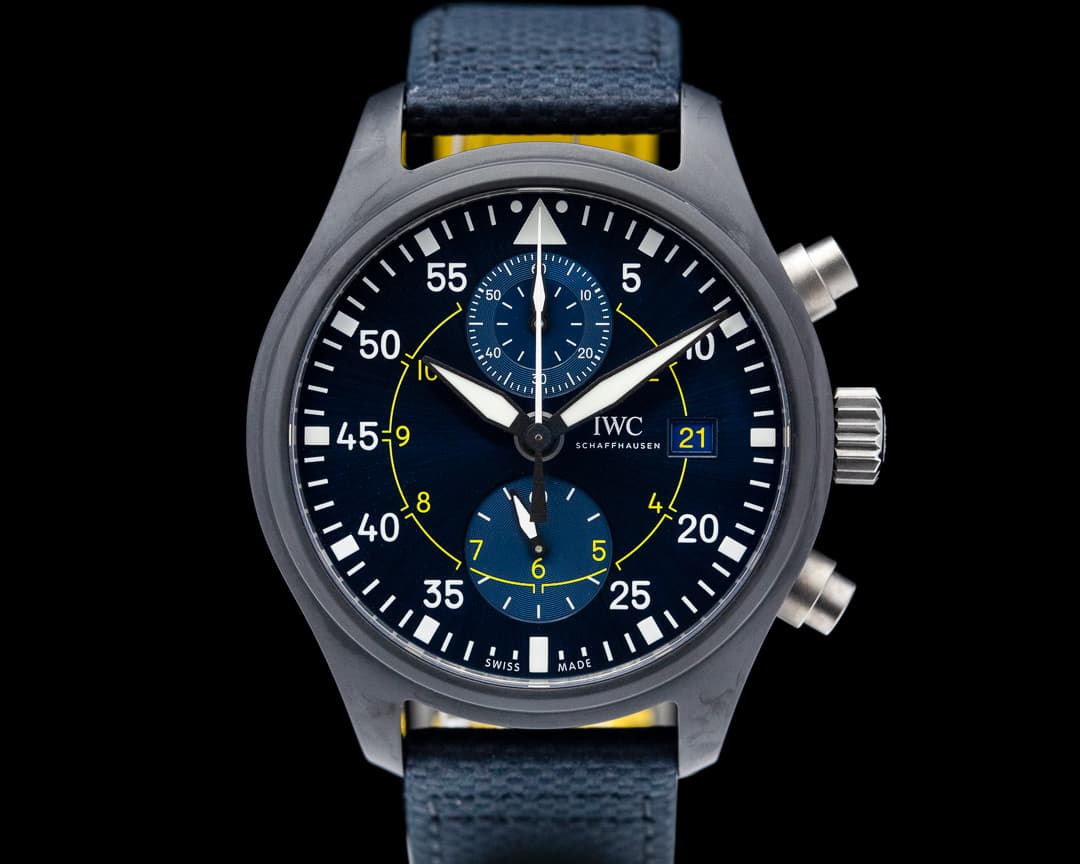 IWC Pilots Watch Chronograph Blue Angels Edition