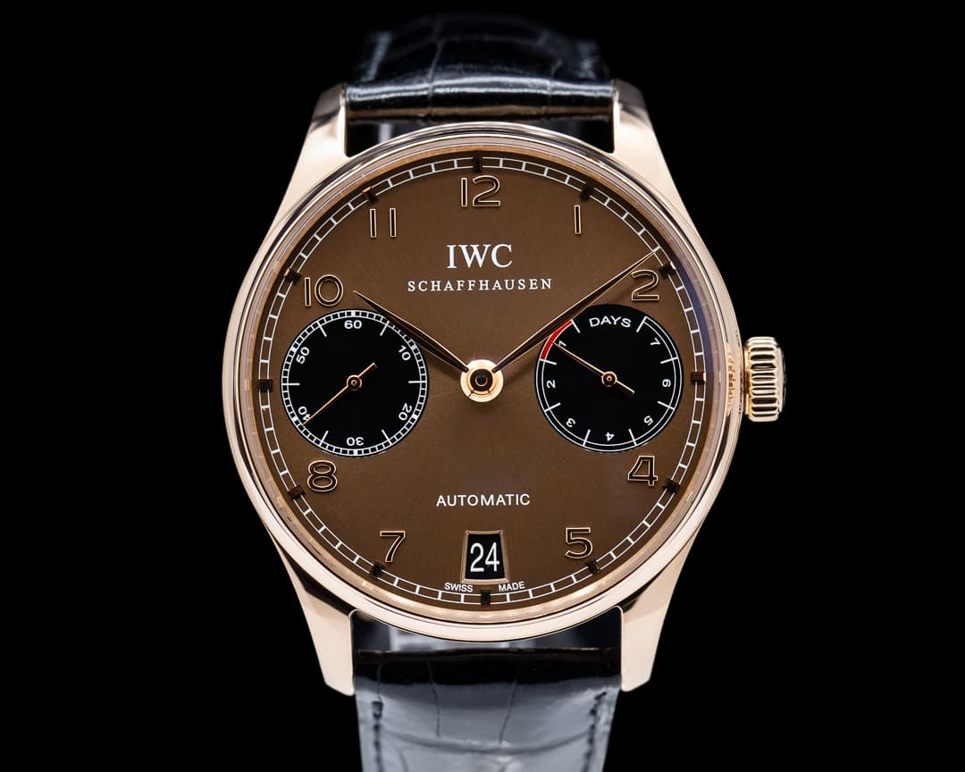 IWC Portuguese 7 Day Automatic 18K Rose Gold Limited Edition