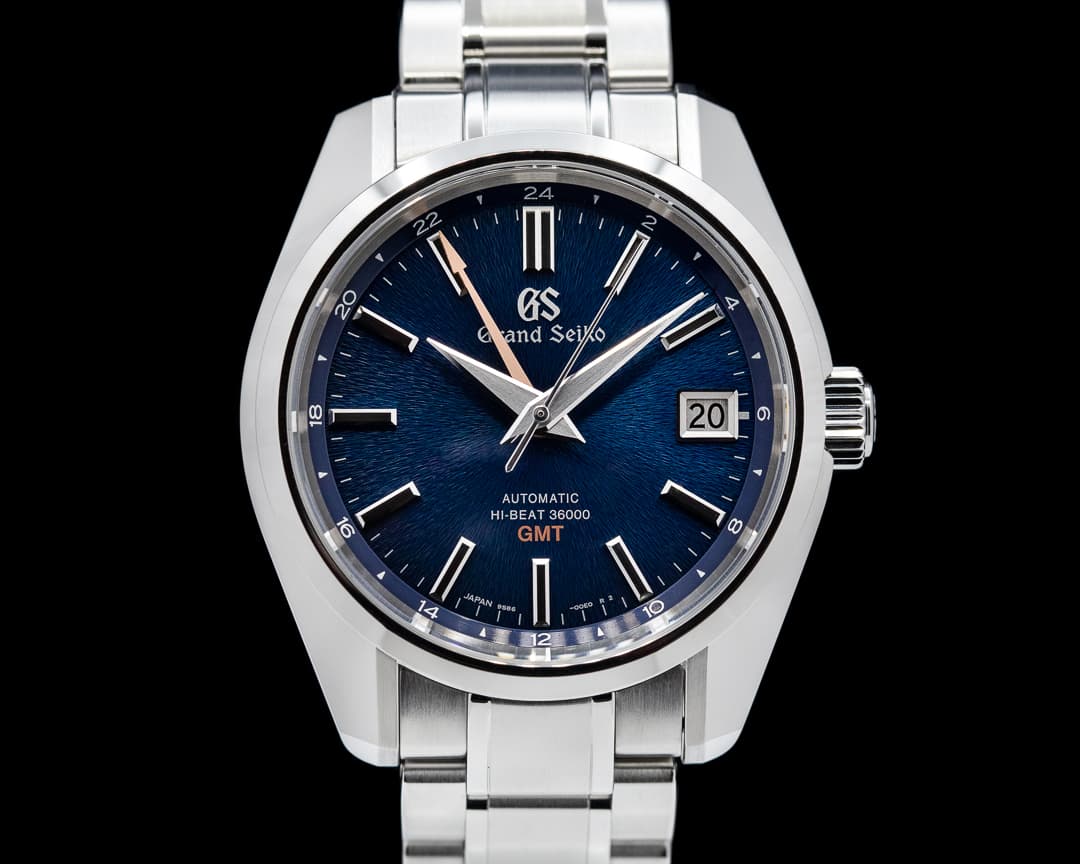 Grand Seiko Heritage Hi-Beat 36000 GMT Blue Dial SS LIMITED EDITION
