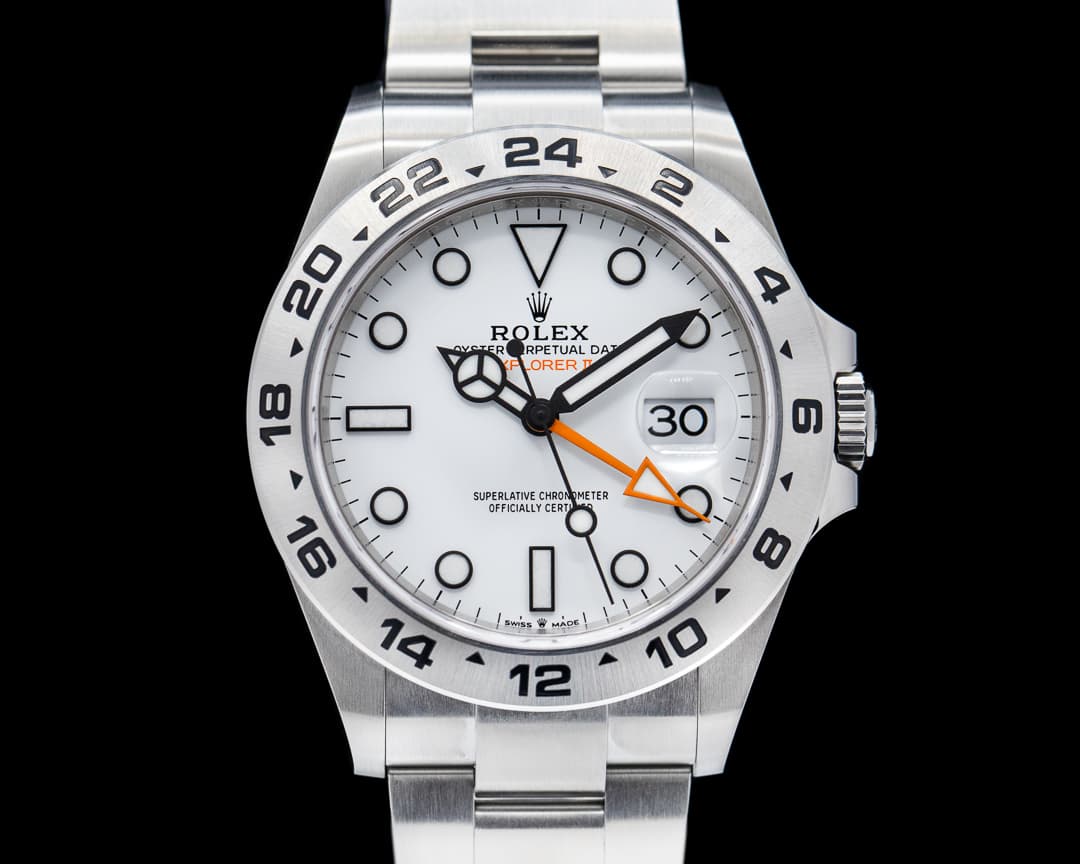 Rolex Explorer II 226570 White Dial SS