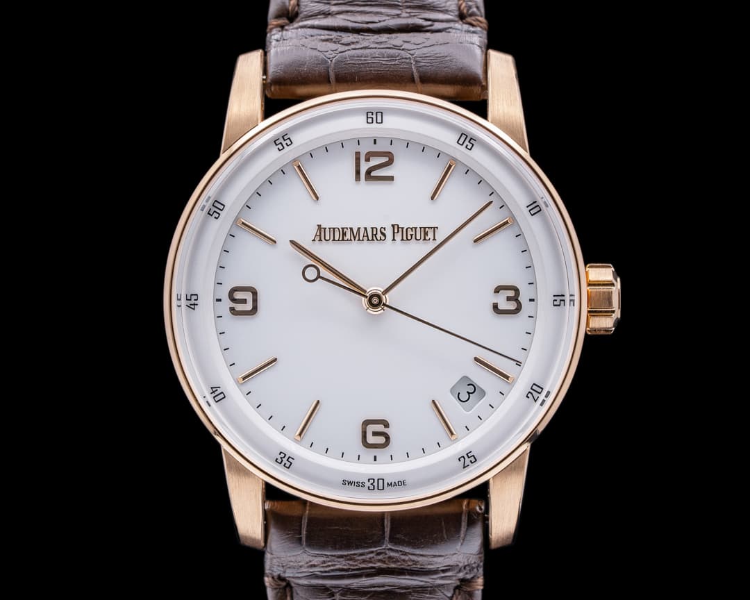 Audemars Piguet Code 11:59 Automatic 18k Rose Gold / White Dial