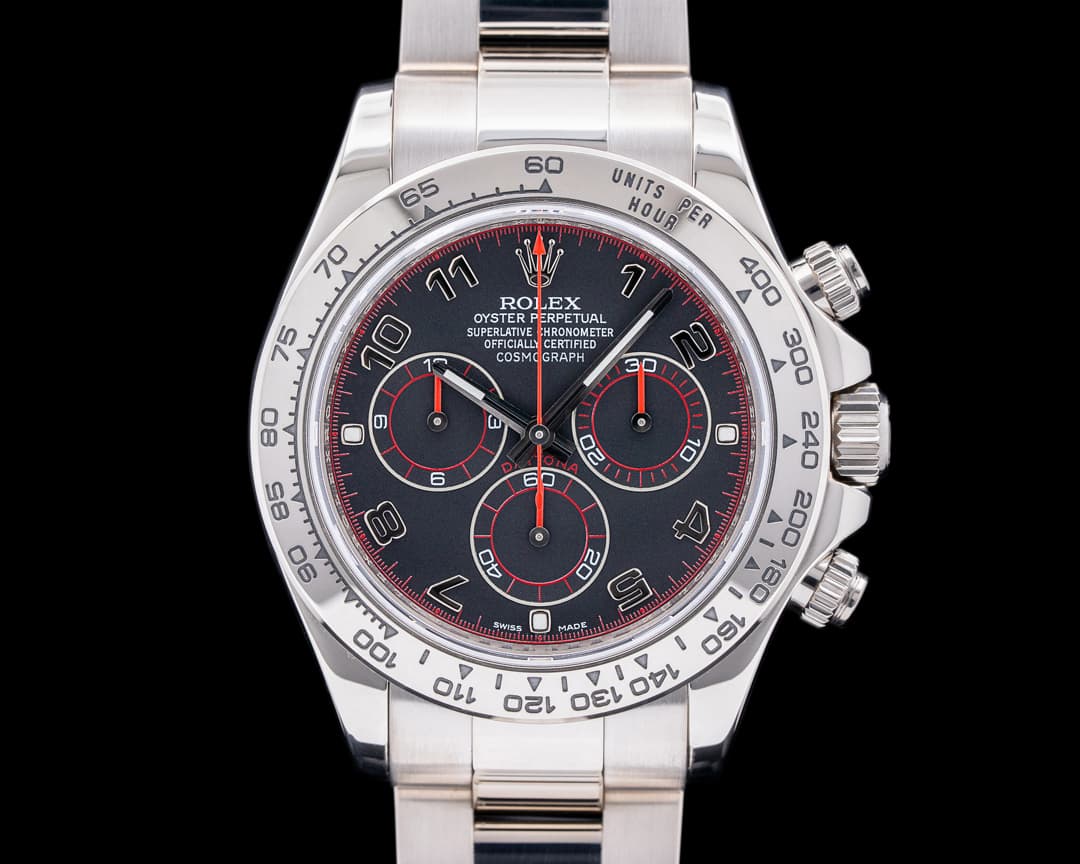 Rolex Daytona 116509 Slate Arabic Racing Dial 18K White Gold