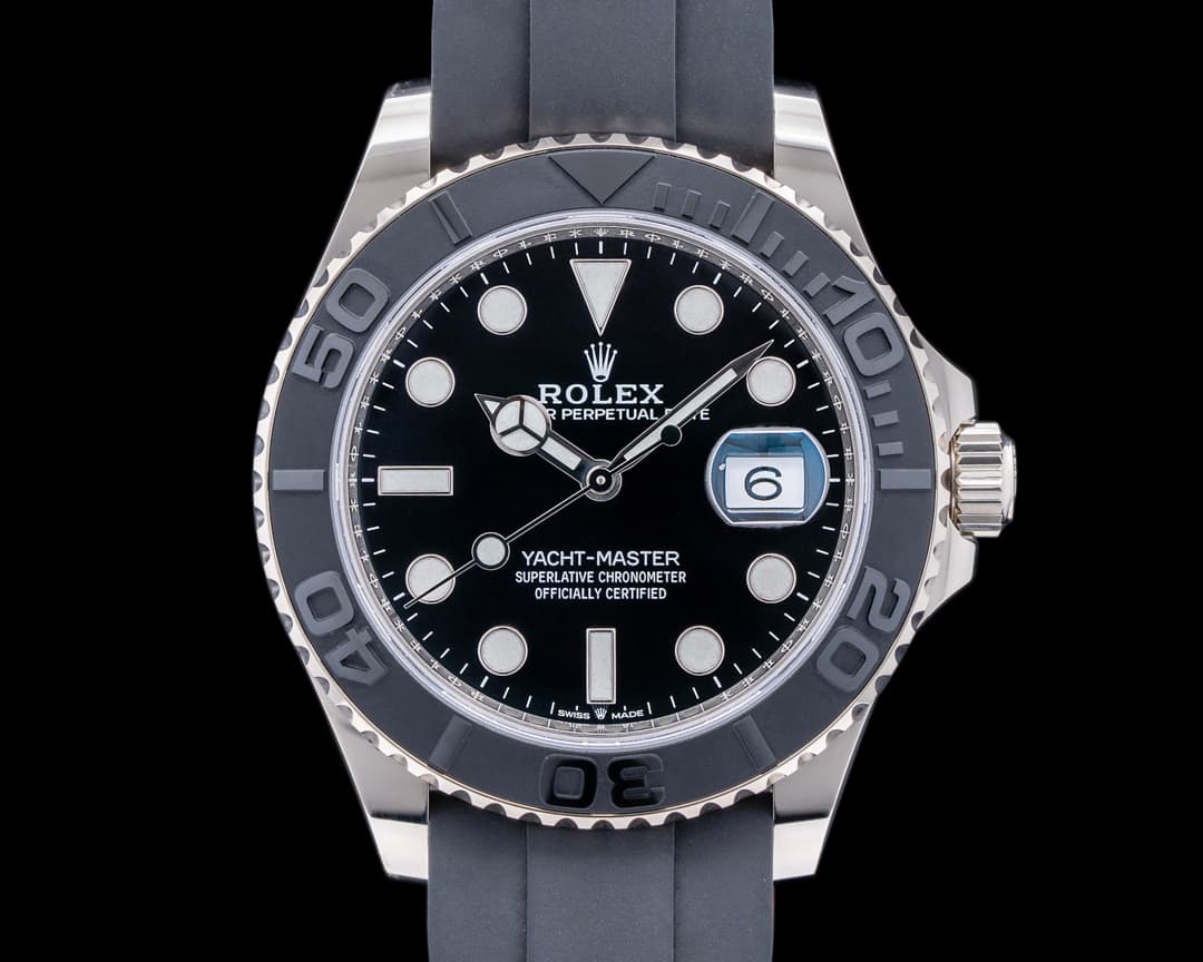 Rolex Yacht Master 226659 18K White Gold/Rubber 42MM