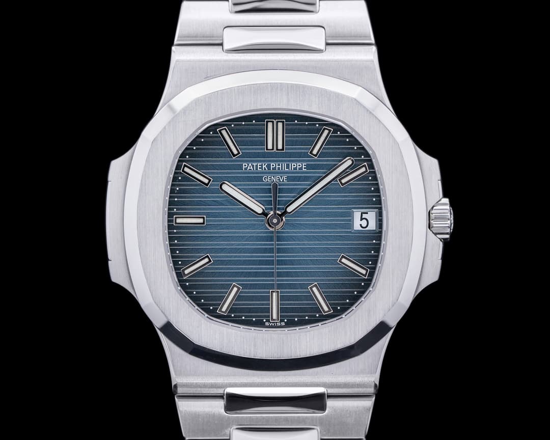 Patek Philippe Jumbo Nautilus 5711/1A Blue Dial SS 